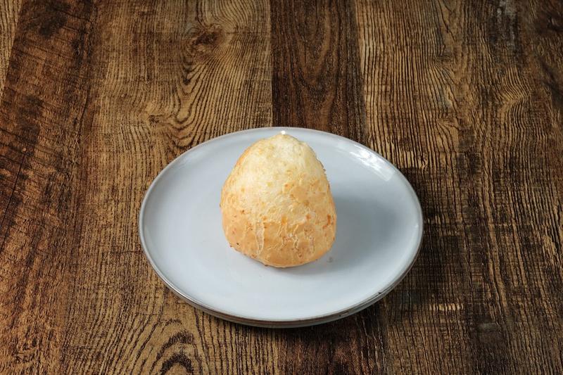 A golden cheese bread roll